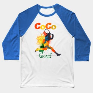 coco gauff the best player tennis Baseball T-Shirt